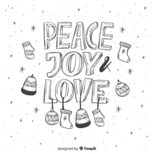 Free Christmas Picture To Color In