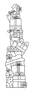 Free Christmas Picture To Color In