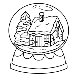 Free Christmas Picture To Color In