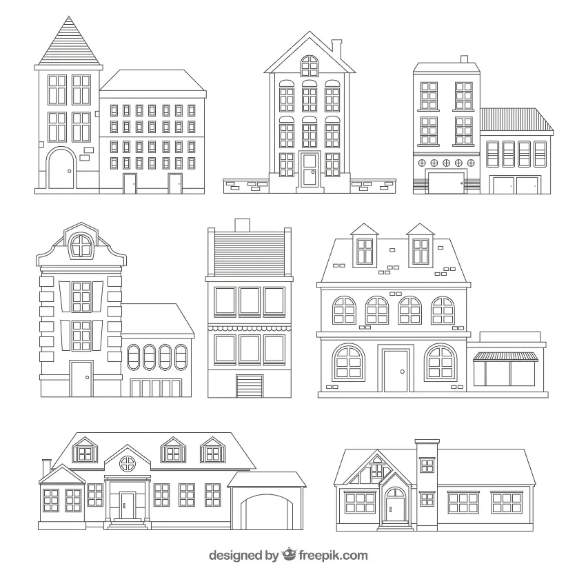 Free City Picture To Color In