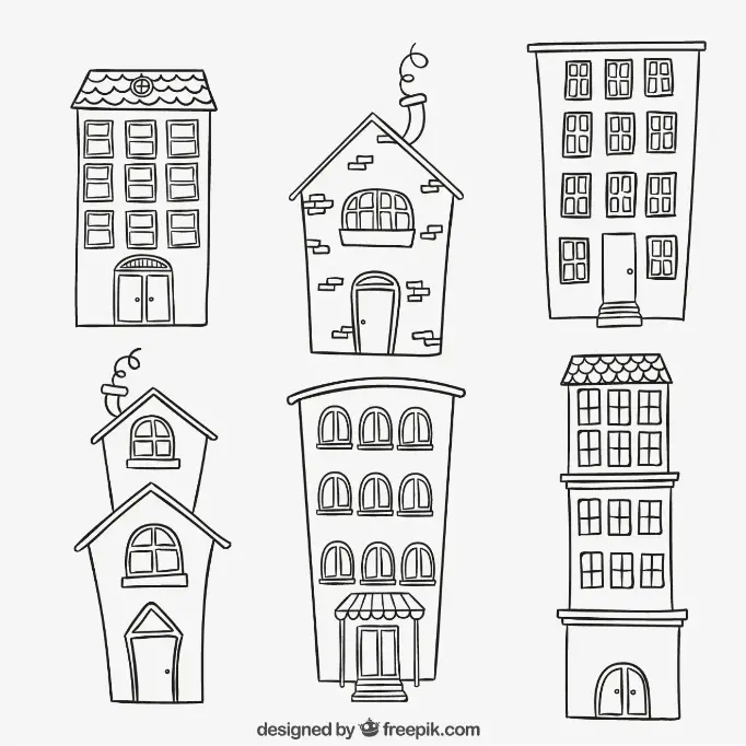 Free City Picture To Color In