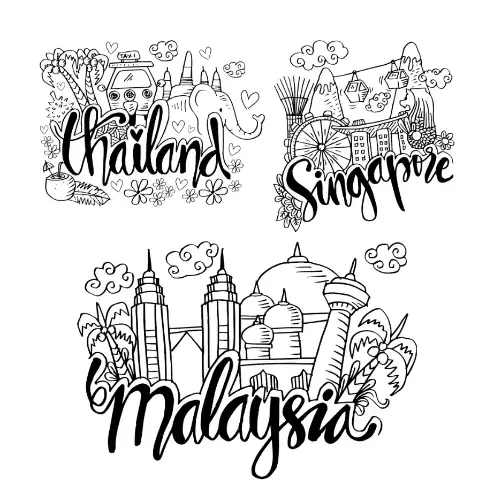 Free City Picture To Color In