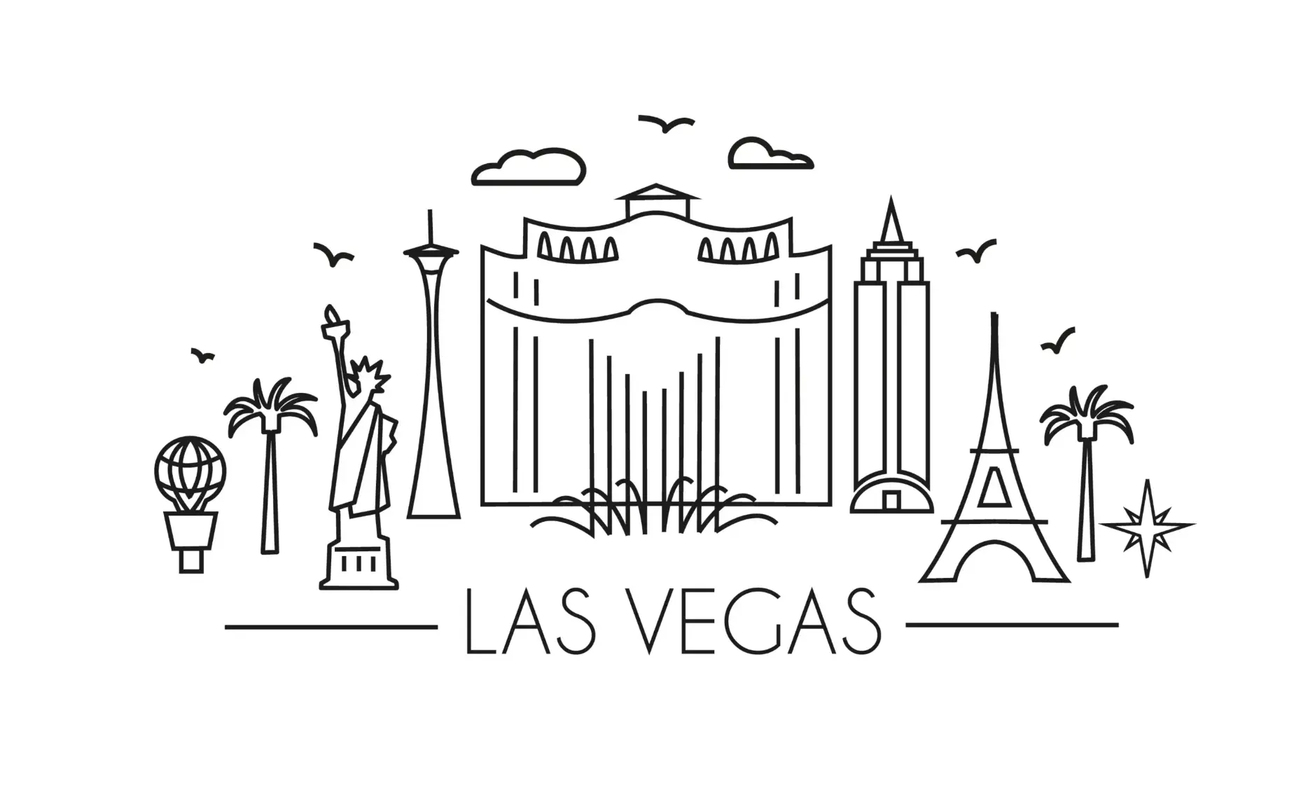 Free City Picture To Color In