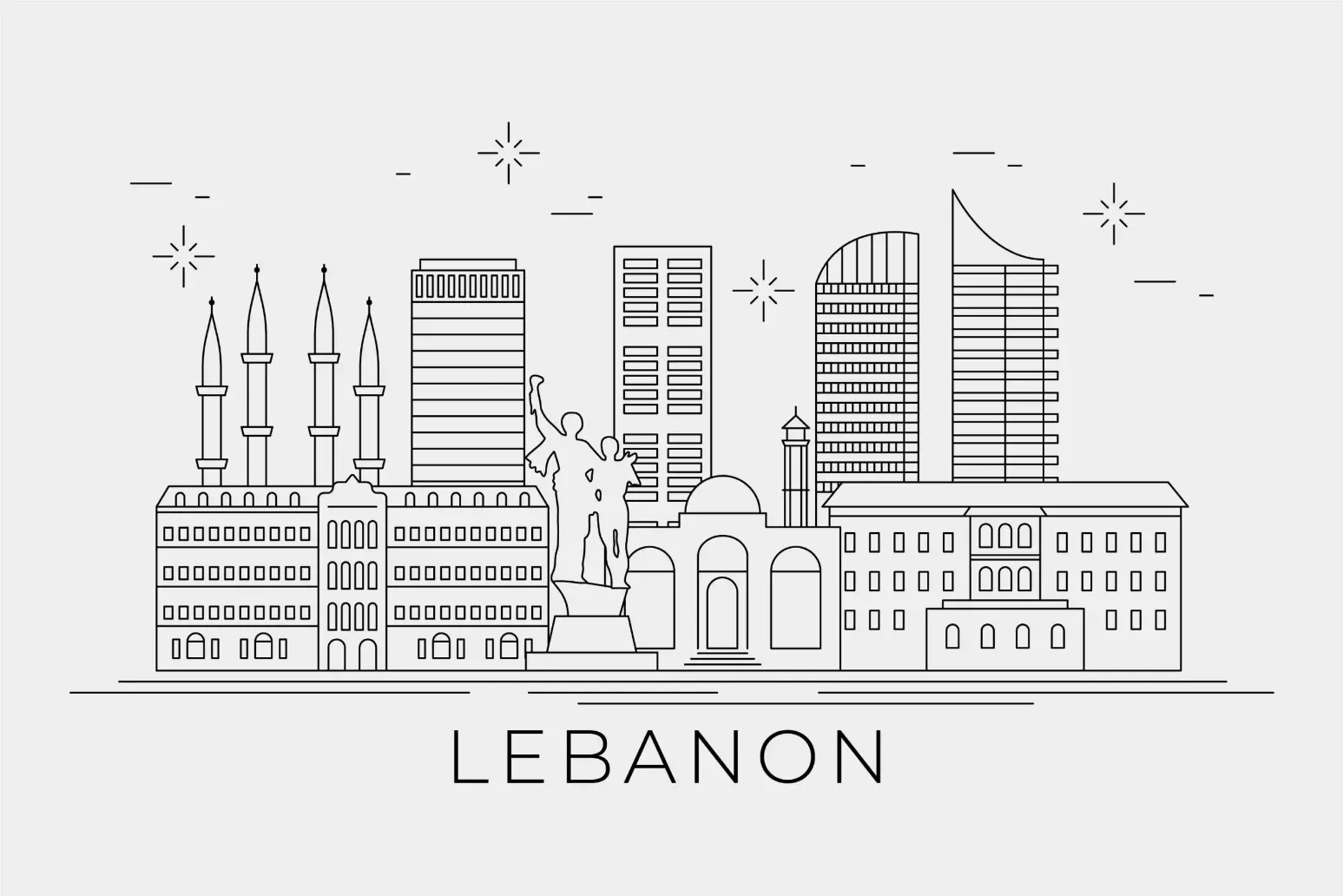 Free City Picture To Color In