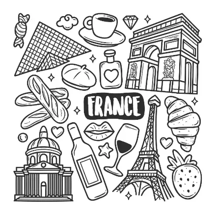 Free City Picture To Color In