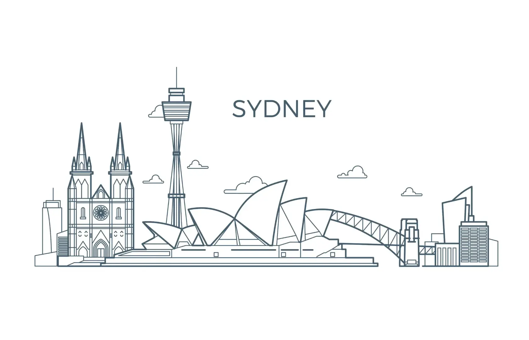 Free City Picture To Color In