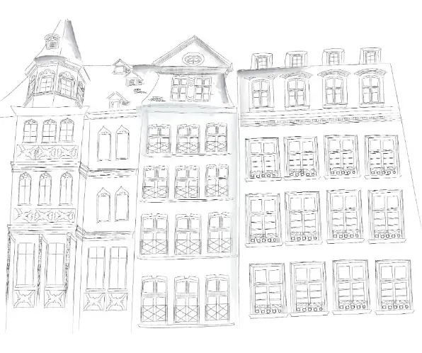 Free City Picture To Color In