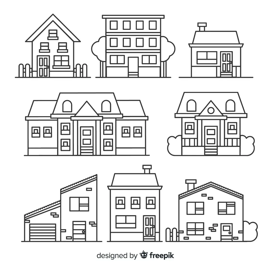 Free City Picture To Color In