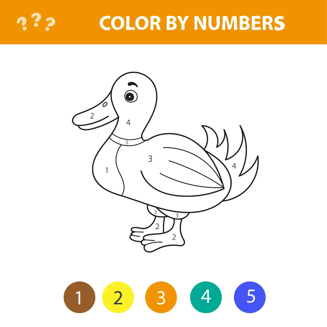 Free Color By Numbers Picture