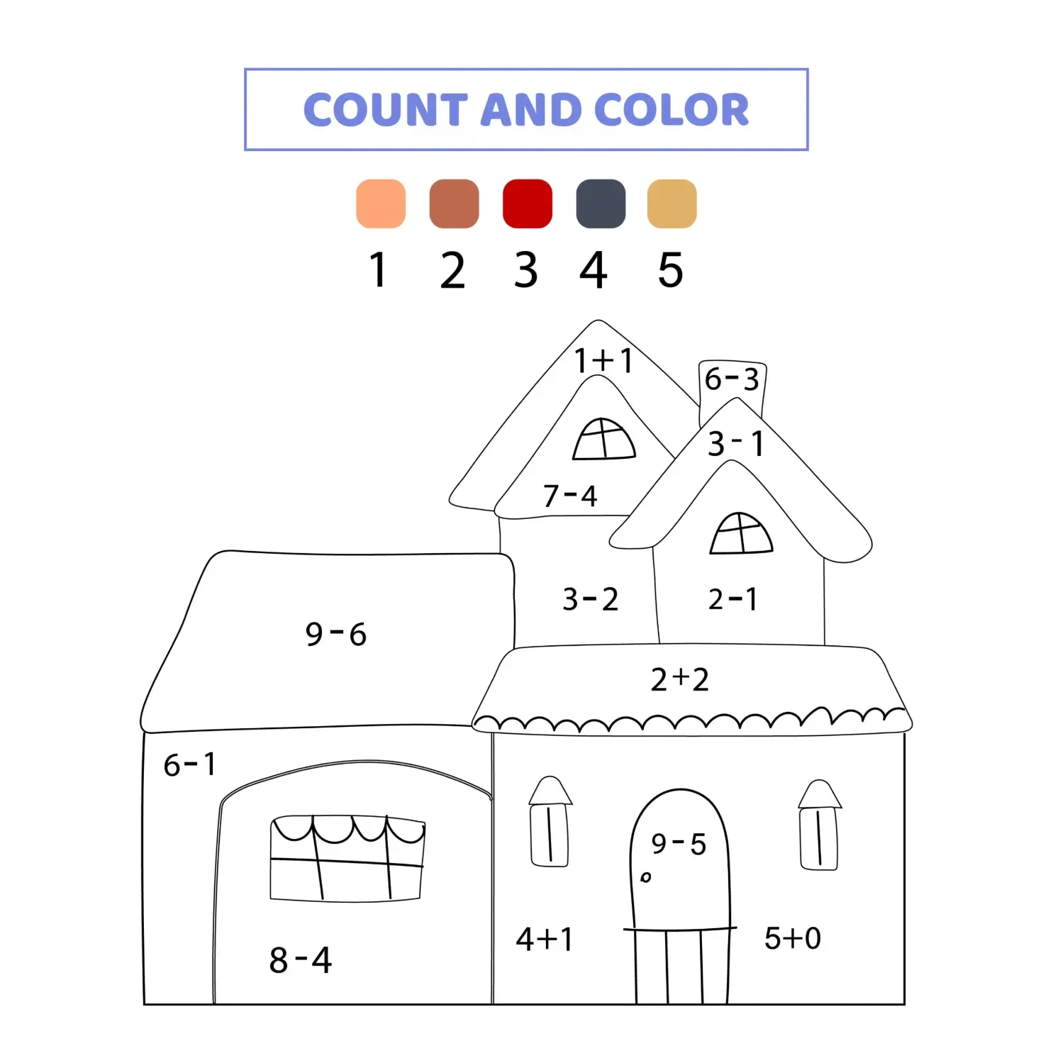 Free Color By Numbers Picture