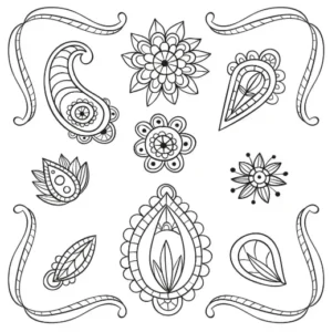 Free Diwali Picture To Color In