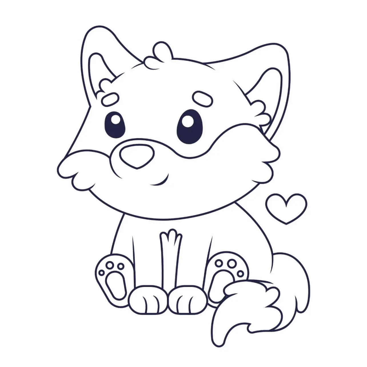 Free Dog Picture To Color In