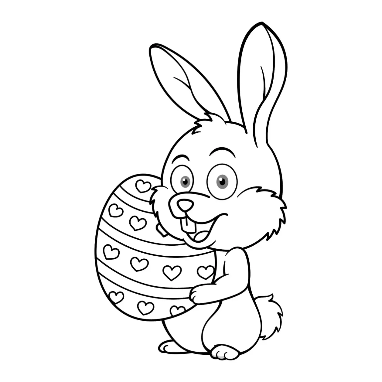 Free Easter Picture To Color In