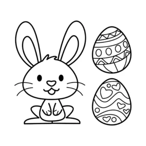 Free Easter Picture To Color In