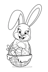 Free Easter Picture To Color In