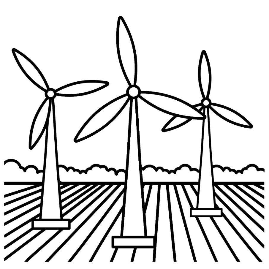 Free Ecology Picture To Color In