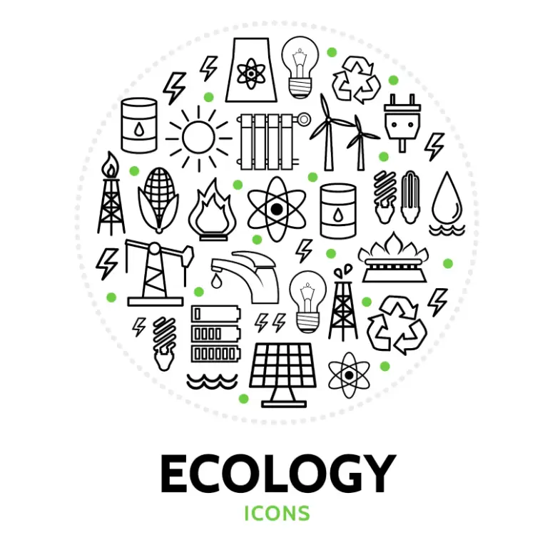 Free Ecology Picture To Color In