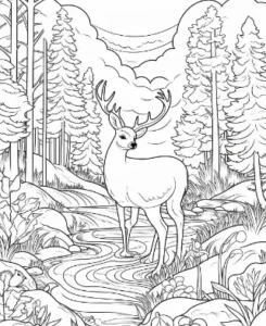 Free Ecology Picture To Color In