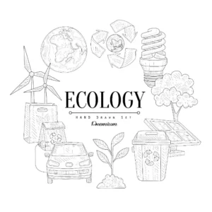 Free Ecology Picture To Color In