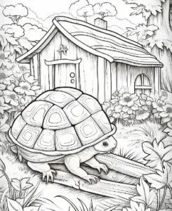 Free Ecology Picture To Color In