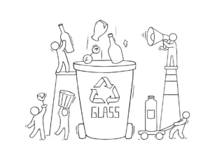 Free Ecology Picture To Color In