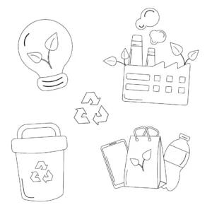 Free Ecology Picture To Color In
