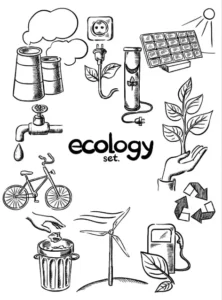 Free Ecology Picture To Color In