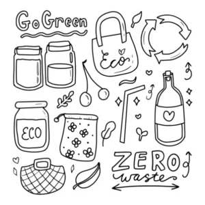 Free Ecology Picture To Color In