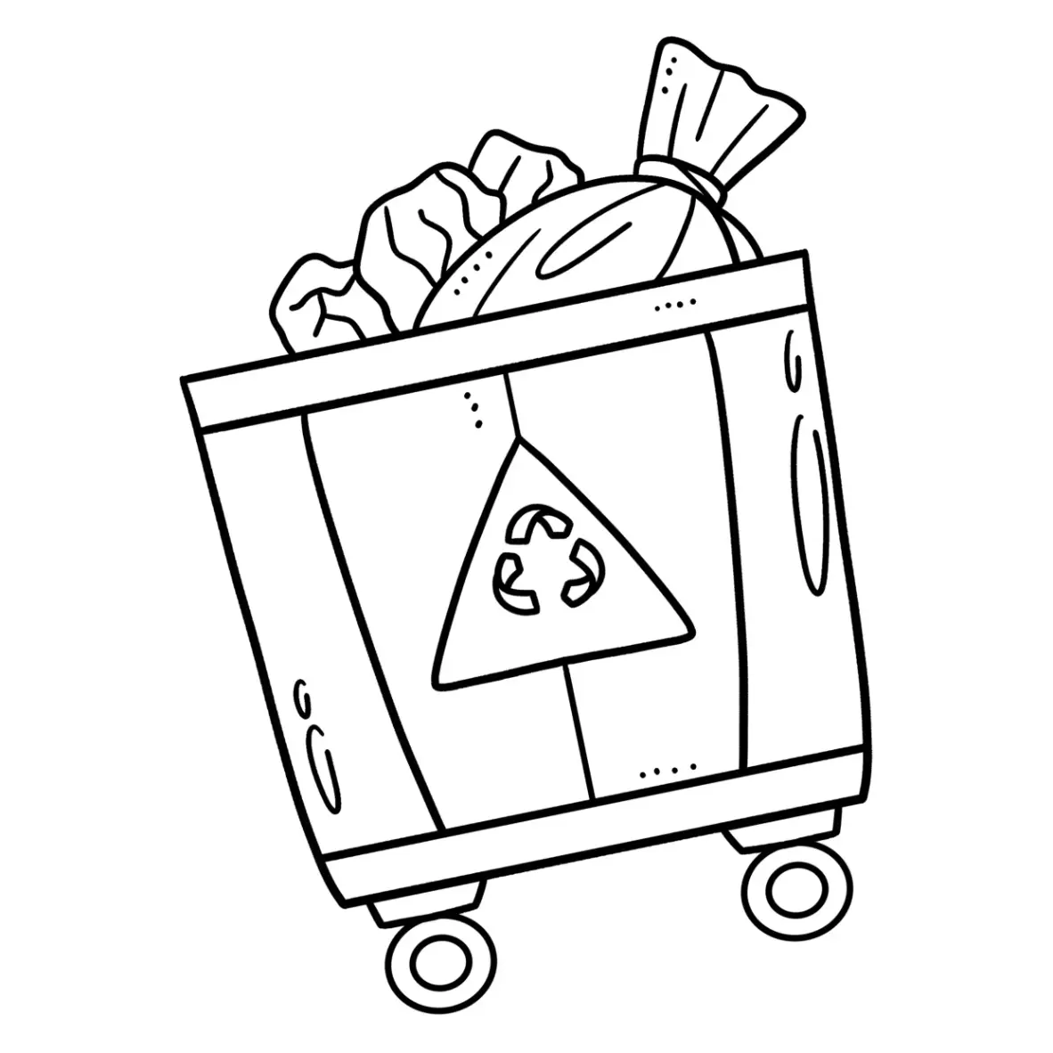 Free Ecology Picture To Color In