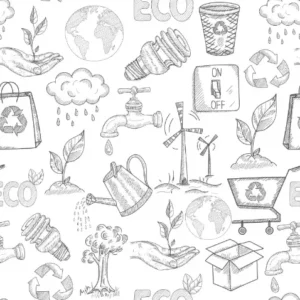 Free Ecology Picture To Color In