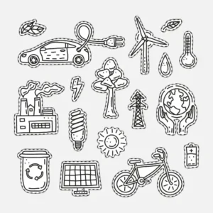 Free Ecology Picture To Color In
