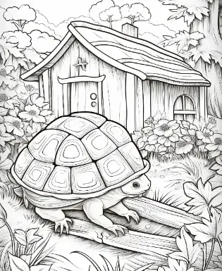 Free Ecology Picture To Color In