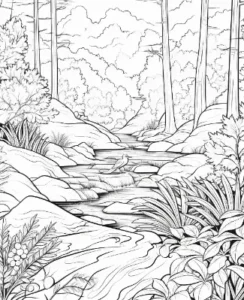 Free Ecology Picture To Color In