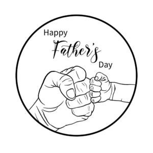 Free Fathers Day Picture To Color In