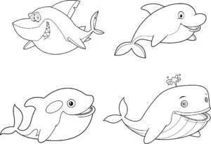 Free Fish Picture To Color In