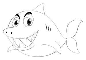 Free Fish Picture To Color In