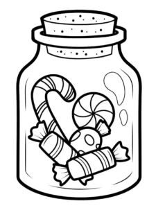 Free Food Picture To Color In