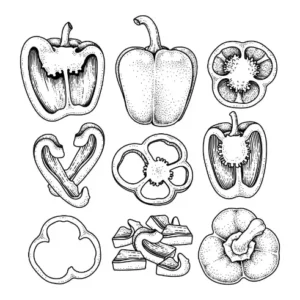 Free Food Picture To Color In