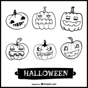 Free Halloween Picture To Color In