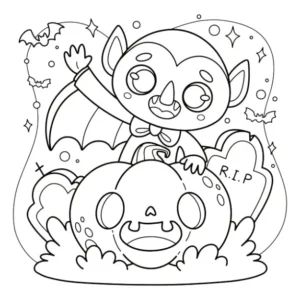Free Halloween Picture To Color In