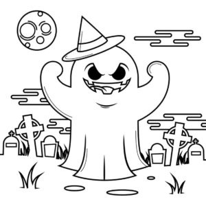 Free Halloween Picture To Color In