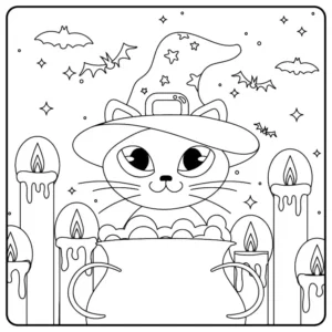 Free Halloween Picture To Color In