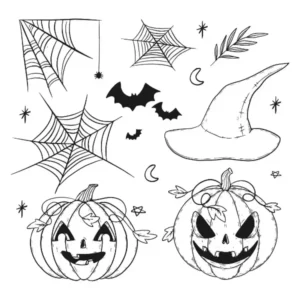 Free Halloween Picture To Color In