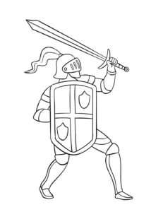 Free History Picture To Color In
