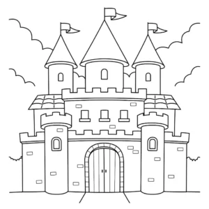Free History Picture To Color In