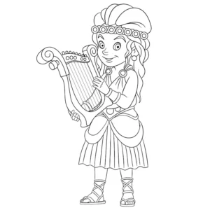 Free History Picture To Color In