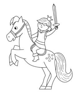 Free Horse Picture To Color In