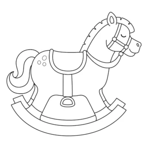 Free Horse Picture To Color In