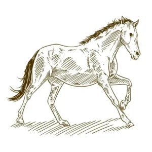 Free Horse Picture To Color In