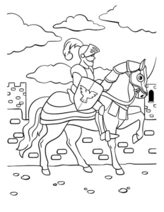 Free Horse Picture To Color In